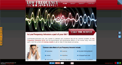 Desktop Screenshot of lowfrequencyintrusion.com