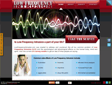 Tablet Screenshot of lowfrequencyintrusion.com